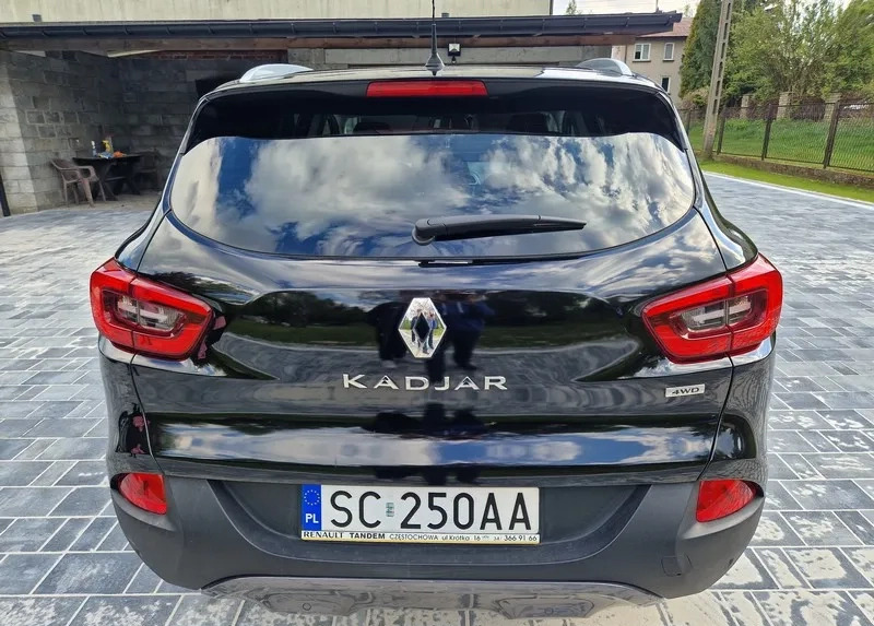 Renault Kadjar cena 55800 przebieg: 176801, rok produkcji 2015 z Częstochowa małe 232